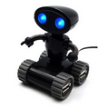 Light Up Robot USB Hub Black w/ Blue LED's